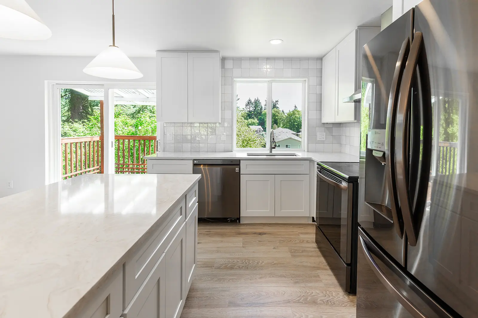 Auburn full house renovation – kitchen view